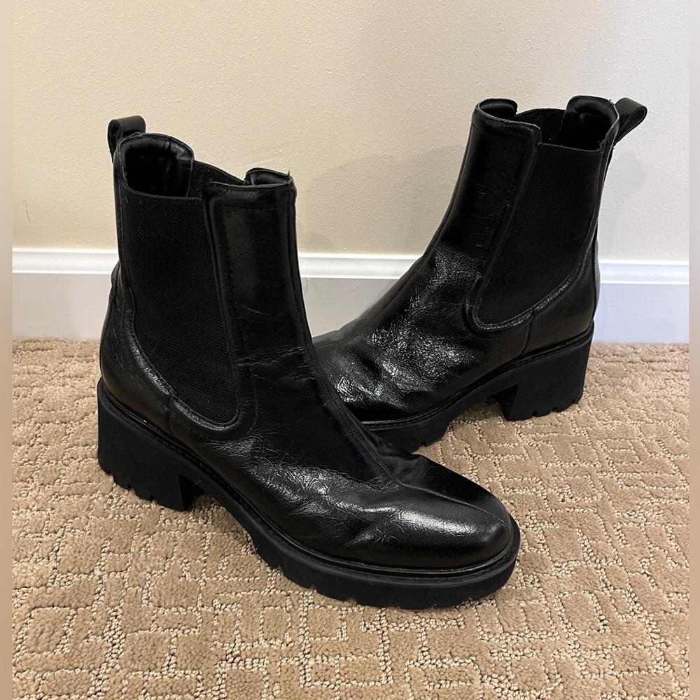Dolce Vita Heeled Black Boots Size 9.5